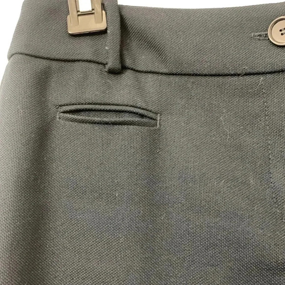 Women’s LOFT Julie Straight Leg Mid Rise Pleated Classic Trousers Navy Size2 EUC - Picture 3 of 8